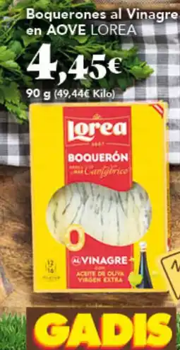 Gadis AOVE LOREA Boquerones al Vinagre en oferta