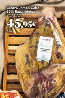 Gadis BOADAS Centro Jamón Cebo 50% Raza Ibérica oferta