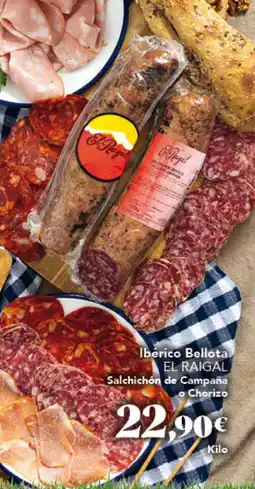 Gadis EL RAIGAL Ibérico Bellota oferta