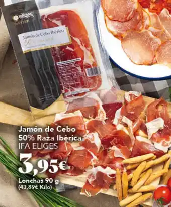 Gadis IFA ELIGES Jamón de Cebo 50% Raza Ibérica oferta