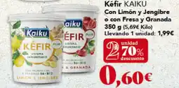 Gadis KAIKU Kéfir Con Limón y Jengibre o con Fresa y Granada oferta