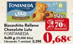 Gadis FONTANEDA Bizcochito Relleno Chocolate Lulu oferta