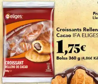 Gadis IFA ELIGES Croissants Rellenos Cacao oferta