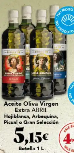 Gadis ABRIL Extra Hojiblanca, Arbequina, Picual o Gran Selección oferta