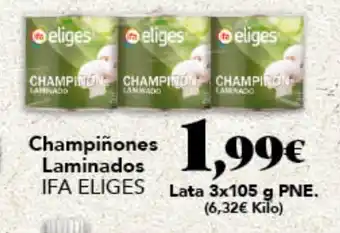 Gadis IFA ELIGES Champiñones Laminados oferta