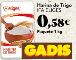 Gadis IFA ELIGES Harina de Trigo oferta