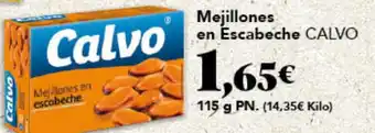 Gadis CALVO Mejillones en Escabeche oferta