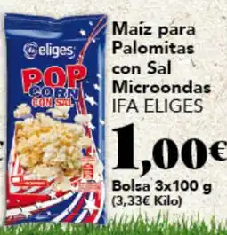 Gadis IFA ELIGES Maiz para Palomitas Microondas oferta