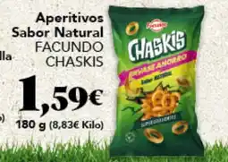 Gadis FACUNDO Aperitivos Sabor Natural oferta