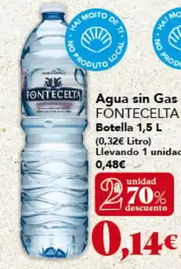 Gadis FONTECELTA Agua sin Gas Botella oferta