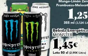 Gadis MONSTER Bebida Energética oferta