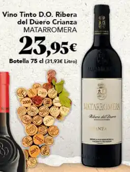 Gadis MATARROMERA Vino Tinto D.O. Ribera del Duero Crianza oferta