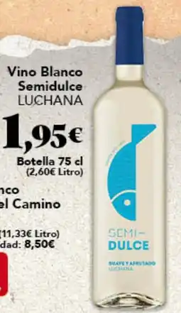 Gadis LUCHANA Vino Blanco Semidulce oferta