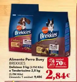 Gadis BREKKIES Alimento Perro Buey Delicious o Tenderissimo oferta