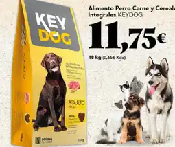 Gadis KEYDOG Alimento Perro Carne y Cereales Integrales oferta