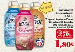 Gadis LENOR Suavizante Concentrado Tropical, Alpino o Flores Silvestres oferta