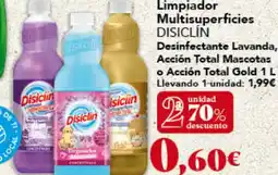Gadis DISICLIN Limpiador Multisuperficies Desinfectante Lavanda, Acción Total Mascotas o Acción Total Gold oferta