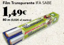 Gadis IFA SABE Film Transparente oferta