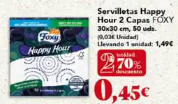 Gadis FOXY Servilletas Happy Hour 2 Capas oferta