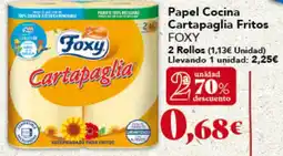 Gadis FOXY Papel Cocina Cartapaglia Fritos oferta