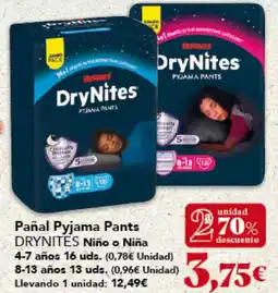 Gadis DRYNITES Pañal Pyjama Pants Niño o Niña oferta