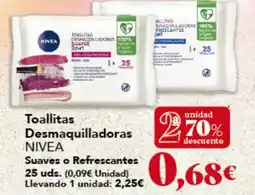 Gadis NIVEA Toallitas Desmaquilladoras oferta