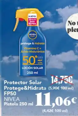 Gadis NIVEA Protector Solar Protege&Hidrata FP50 oferta