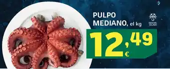 HiperDino Pulpo mediano oferta