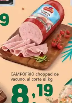 HiperDino CAMPOFRÍO chopped de vacuno oferta