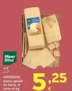 HiperDino HIPERDINO queso gouda en barra oferta