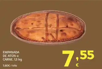 HiperDino Empanada de atún o carne oferta