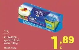 HiperDino EL PASTOR queso rulo de cabra oferta