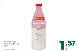 HiperDino PASCUAL leche desnatada oferta