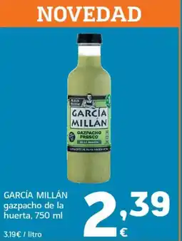HiperDino GARCÍA MILLÁN gazpacho de la huerta oferta