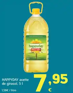 HiperDino HAPPYDAY aceite de girasol oferta