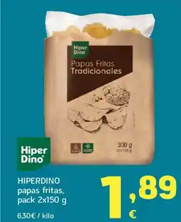 HiperDino HIPERDINO papas fritas oferta