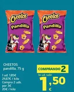 HiperDino CHEETOS pandilla oferta