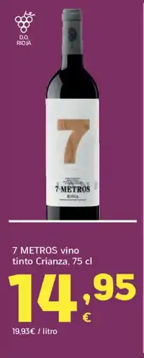 HiperDino 7 METROS vino tinto Crianza oferta