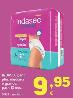 HiperDino INDASEC pant plus mediana o grande oferta