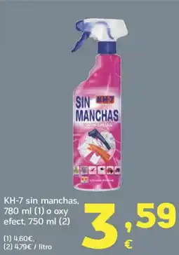 HiperDino KH-7 sin manchas o oxy efect oferta