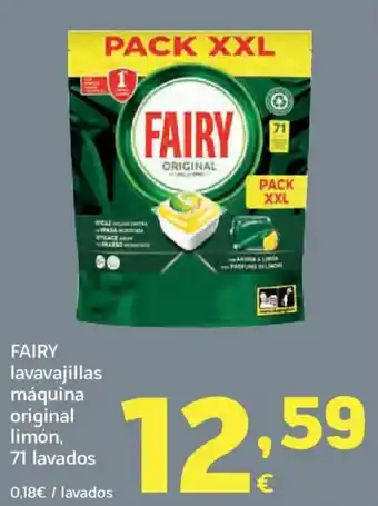 HiperDino FAIRY lavavajillas máquina original limón oferta