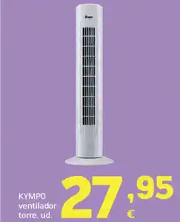 HiperDino KYMPO ventilador torre oferta