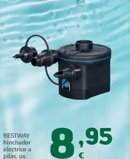 HiperDino BESTWAY hinchador electrico a pilas oferta