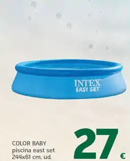 HiperDino INTEX Color baby piscina east set oferta