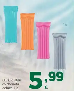 HiperDino Color baby colchoneta deluxe oferta