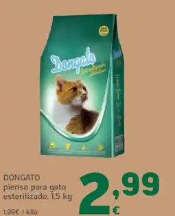 HiperDino DONGATO pienso para gato esterilizado oferta