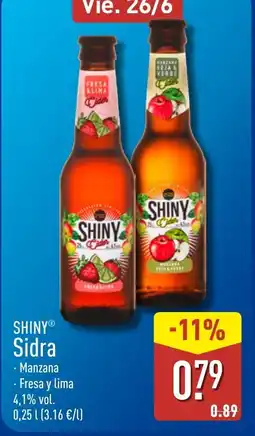ALDI SHINY Sidra oferta