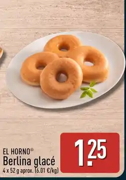 ALDI EL HORNO Berlina glacé oferta