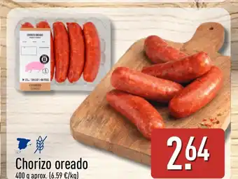 ALDI Chorizo oreado oferta