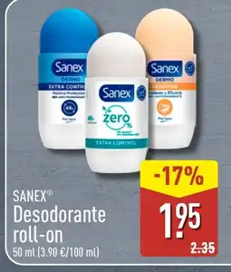 ALDI SANEX Desodorante roll-on oferta